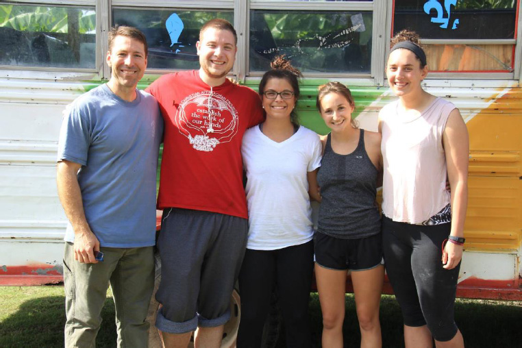 SJC Lapidary Arts Center & Small Business Initiative in Blanchard, Haiti 7 Saint Joe's group in Haiti