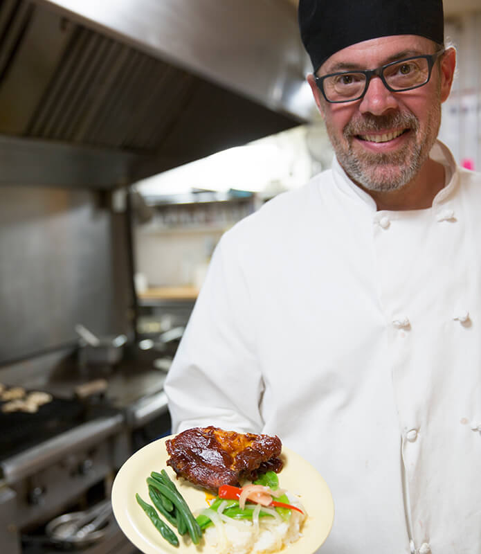 homestyle cooking by our chefs