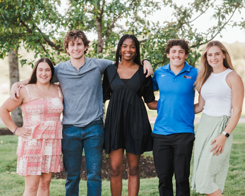 Group photo of students