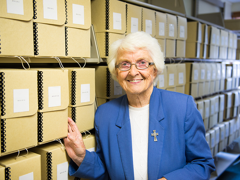 History, Mission & Core Values 3 College Archivist Sr. Mary George O'Toole