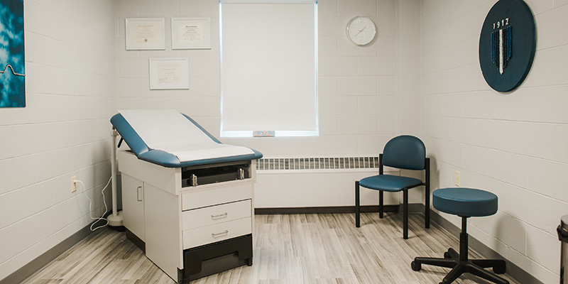 Health Center 4 Health Center exam room