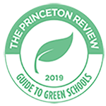 Princeton Review Green Schools badge