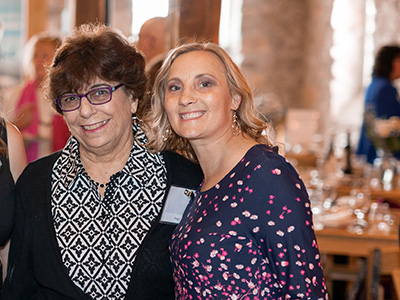 Alumni Awards 4 Pam Aliberti and Stephanie Tuttle Briggs