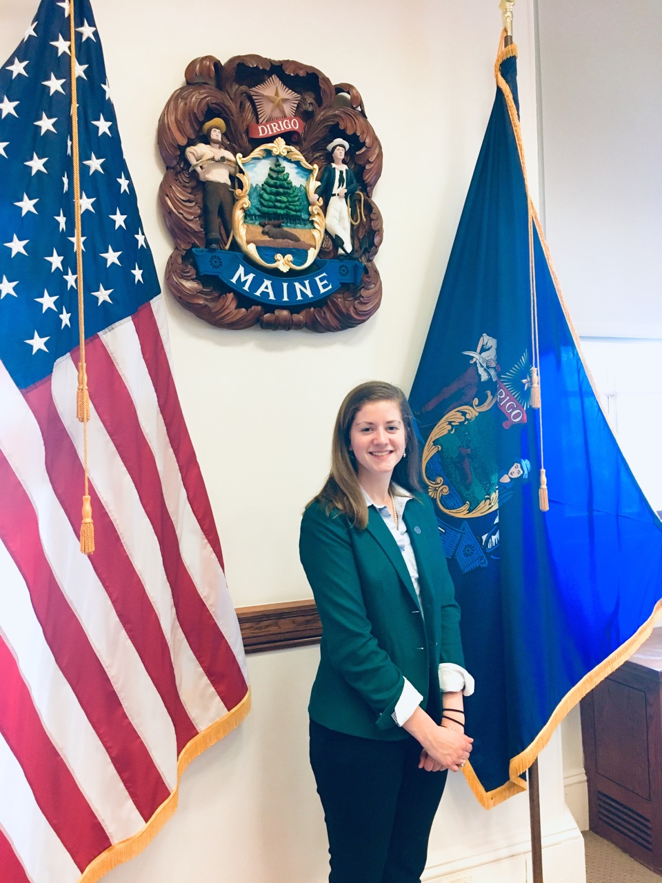 Student Body President Elizabeth Cummons