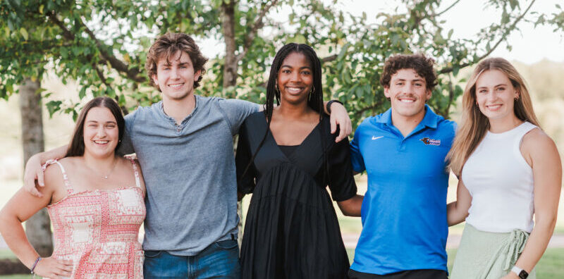 Group photo of students