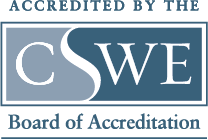 Council on Social Work Education’s Board of Accreditation logo