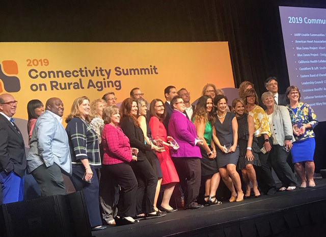 Saint Joseph’s College Of Maine Recognized By Tivity Health For Contributions To Reduce Social Isolation And Improve The Health Of Older Adults 1 Connectivity Summit on Rural Aging group photo