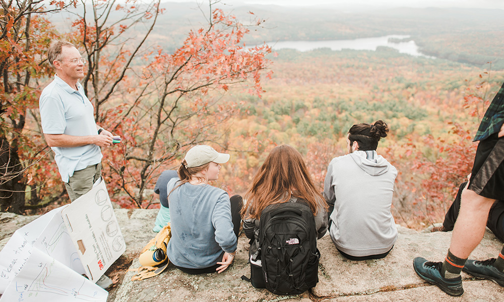 ESS students on Shawnee Peak