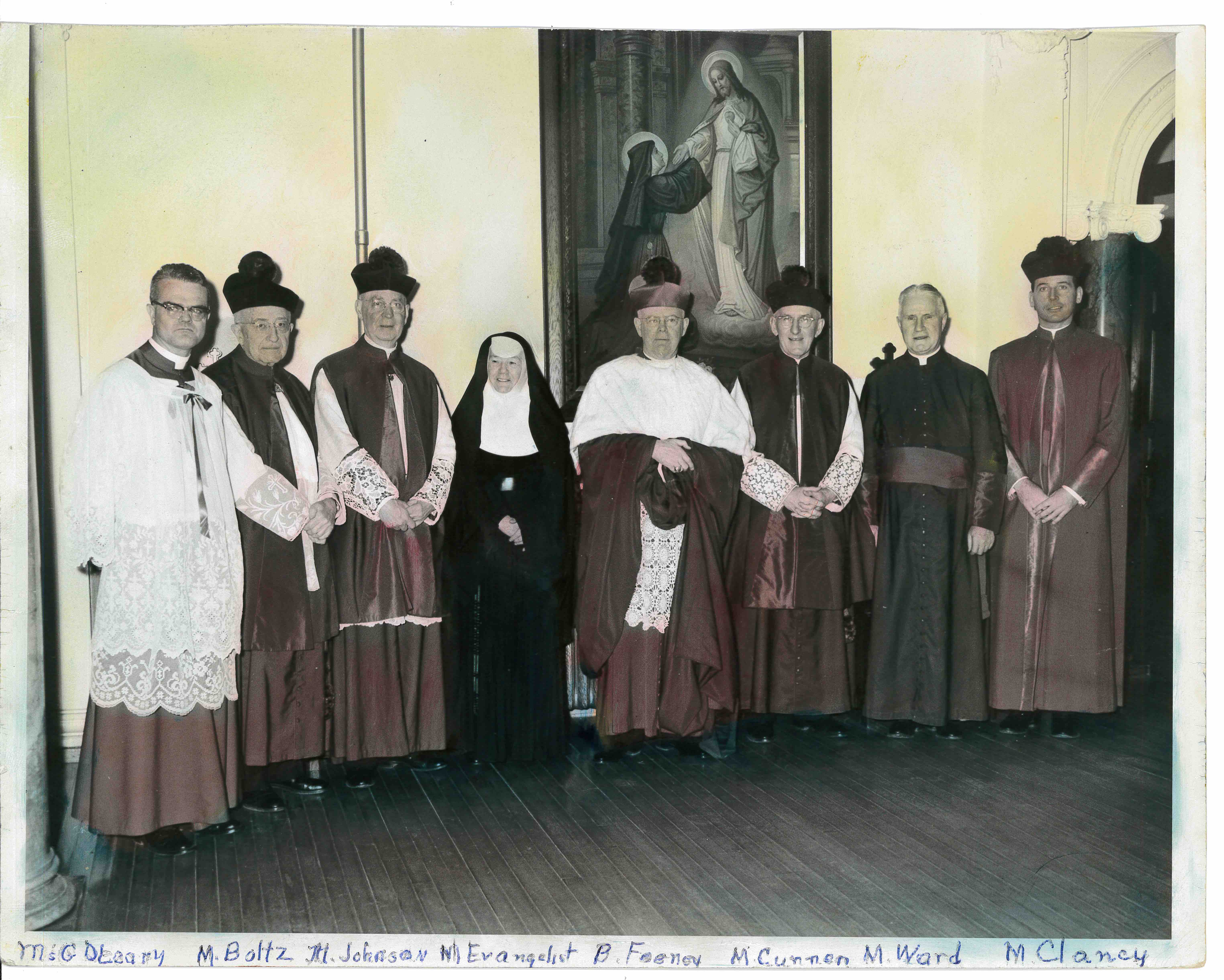 Sister Mary Evangelist at her 50th Jubilee