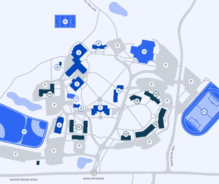 campus map 2021 screenshot