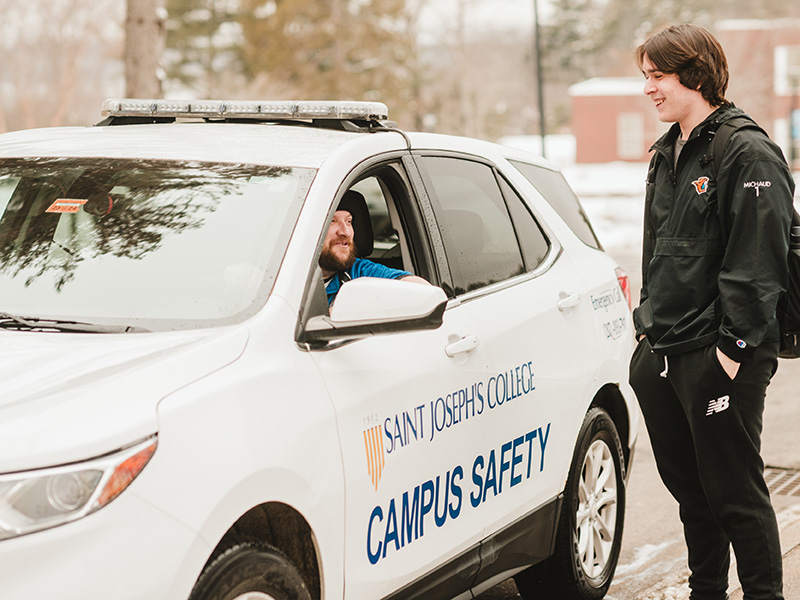 Campus Safety vehicle