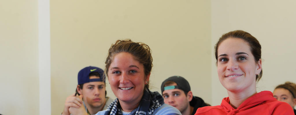 students in a psychology class