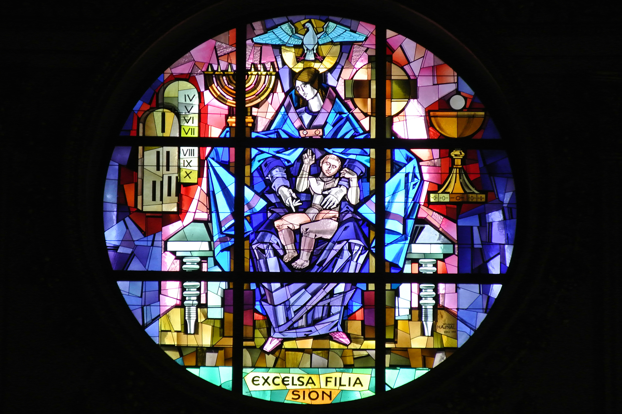 stained glass window church