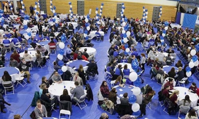 the crowd alfond center gym